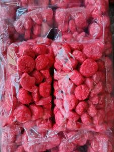 Kerupuk bondon merah