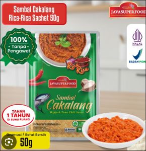 Sambal cakalang rica 50g