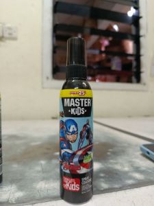 Master kids spray green apple 80ml (capt amerika) 