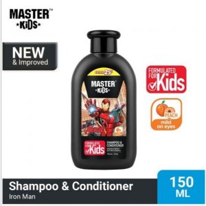 Master kids shmpcndtnr orange 120ml (iron man) 