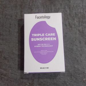 Facetology Triple Care Sunscreen 30ml