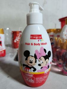 Eskulin hair & body wash 250ml (micky) 