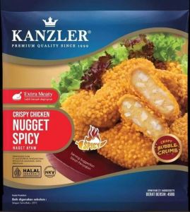Kanzler crispy chicken nugget Spicy 450gr