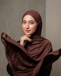 pashmina tencel - Mahogany 