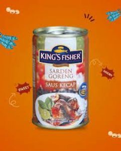 Sardines Kings Fisher Saus Kecap 115g