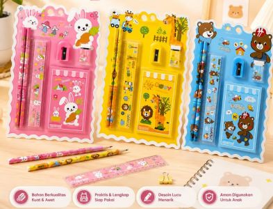 Alat Tulis Pensil Set FF6191
