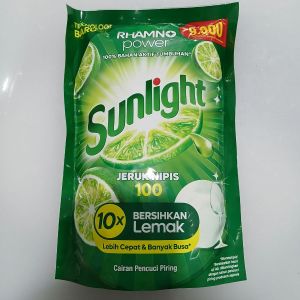 Sunlight Cairan Pencuci Piring Jeruk Nipis PCH 635 ml/610g