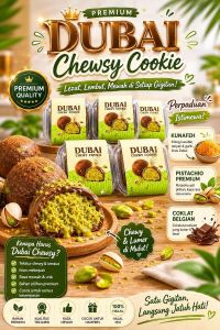 Dubai Chewy Cookies