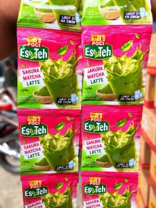 Es Teh matcha latte