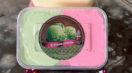 Eskrim Priangan Matcha Full 1000ml