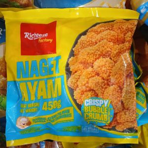 Richeese Factory Naget Ayam Bubble 450gr