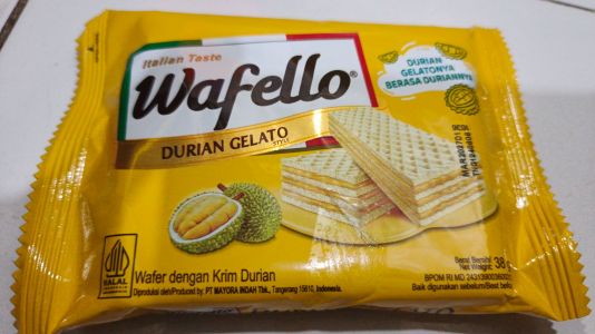 Waffelo Rasa Durian Gelato 38gr
