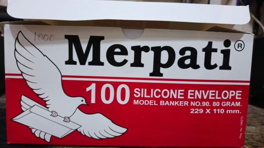 Amplop Merpati 229mm x 110mm