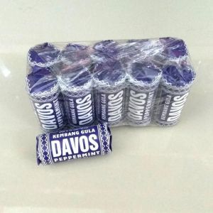 Permen Davos Peppermint 22 gr