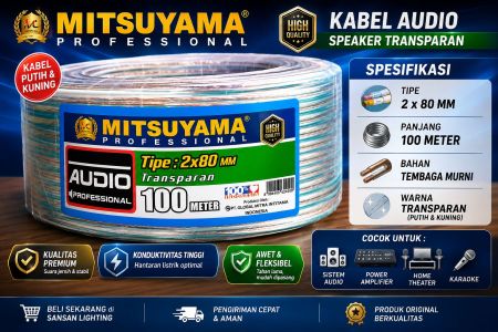 TRANSPARAN 2 X 80 100 METER MITSUYAMA