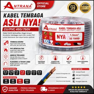 NYA ANTRANA 1 X 1.5 50 YARD HITAM