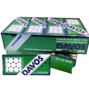 Permen Davos Rasa Mint 2gr