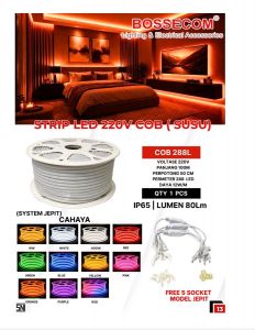 LAMPU SELANG BOSSECOM COB PUTIH 1 ROLL