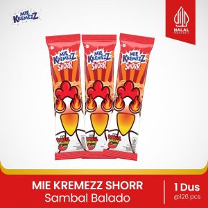 Mie Kremezz Shorr Rasa Sambal Balado 16gr