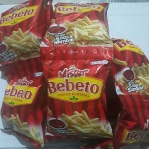 Mister Bebeto dengan Saos Sambal 15gr