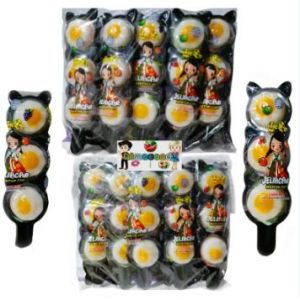 Jelly Agar QEQE Cup Bentuk Telur Kecil