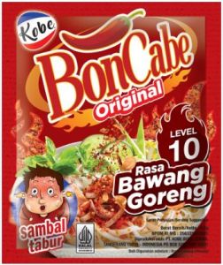 Bon Cabe Sambat Tabur Rasa Bawang Goreng Level 10 4gr