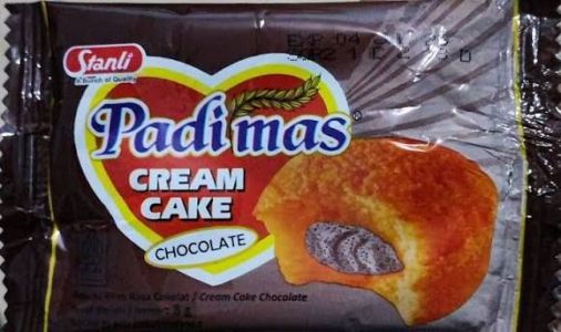 Padi Mas Cream Cake Chocolate 8gr