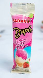 Permen Lolipop Parago Duplo Rasa Strawberry Vanilla 7gr