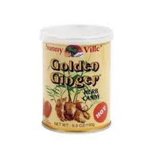 GOLDEN GINGER CAN HERB DROPS MILD 150G