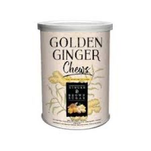 GOLDEN GINGER CHEWS GINGER BROWN SUGAR 125G