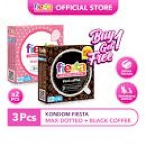 FIESTA BANDED (MAX DOTTED+BLACK COFFEE)