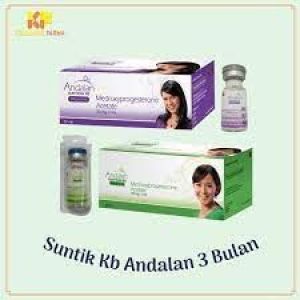 INJEKSI KB ANDALAN 3 BULAN 1ML