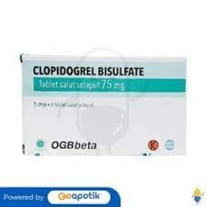 CLOPIDOGREL BISULFATE 75MG OGB FUTAMED
