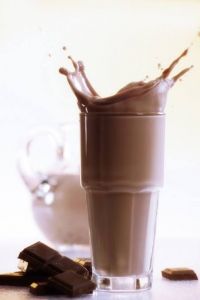 Susu coklat 