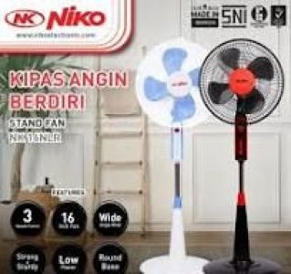 STAND FAN KAKI BULAT NK-16NLR