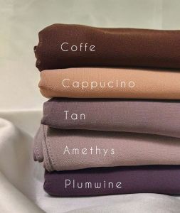 Pashmina Ceruty mahogany