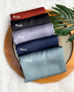 Pashmina Silk Navy