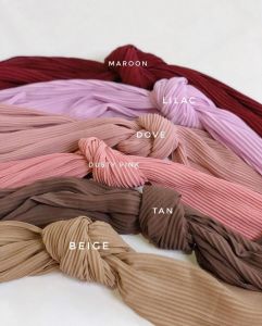 Pashmina Plisket Lilac