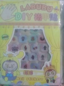 Stiker kuku labubu
