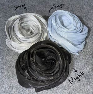 Pashmina Shimer Silver