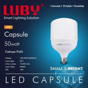LED 50W PUTIH CAPSULE LUBY