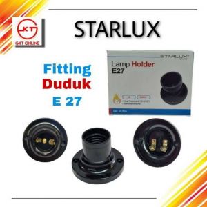 FITING PLAVON HITAM STARLUX