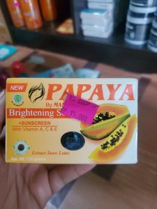 Papaya mamaya Bright + sunscreen