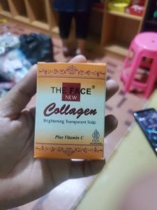 The face collagen brigh soap
