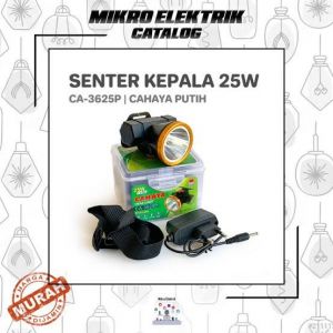 SENTER KEPALA 25W CAHAYA