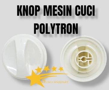 KNOP MESIN CUCI PUTIH POLYTRON