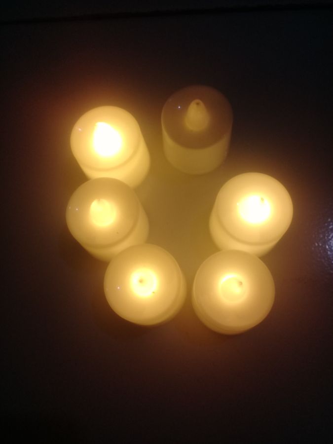Lilin lampu led