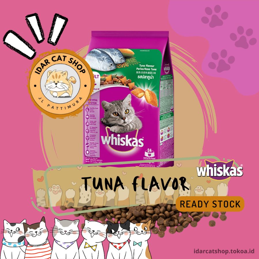 Whiskas Adult Tuna (480gram)