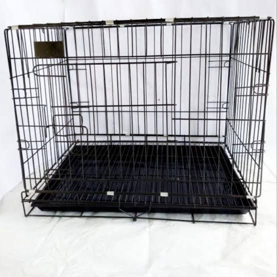 Kandang Kecil Hitam ukuran 48x30x38