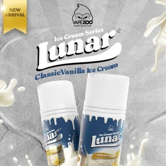 Lunar ice cream vanilla
